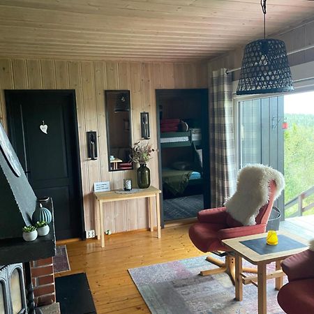 Cabin In The Mountain, Outstanding View & Solar Energy Slidre Exterior photo
